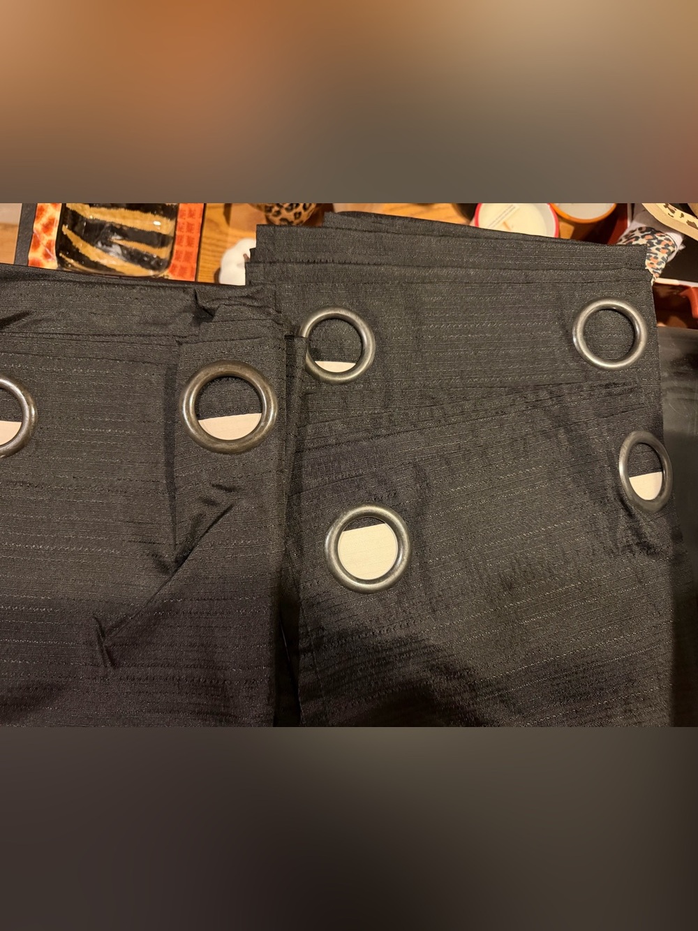 (3) 40 x 84 Black Thermal/Blackout Grommet Panels 🖤
